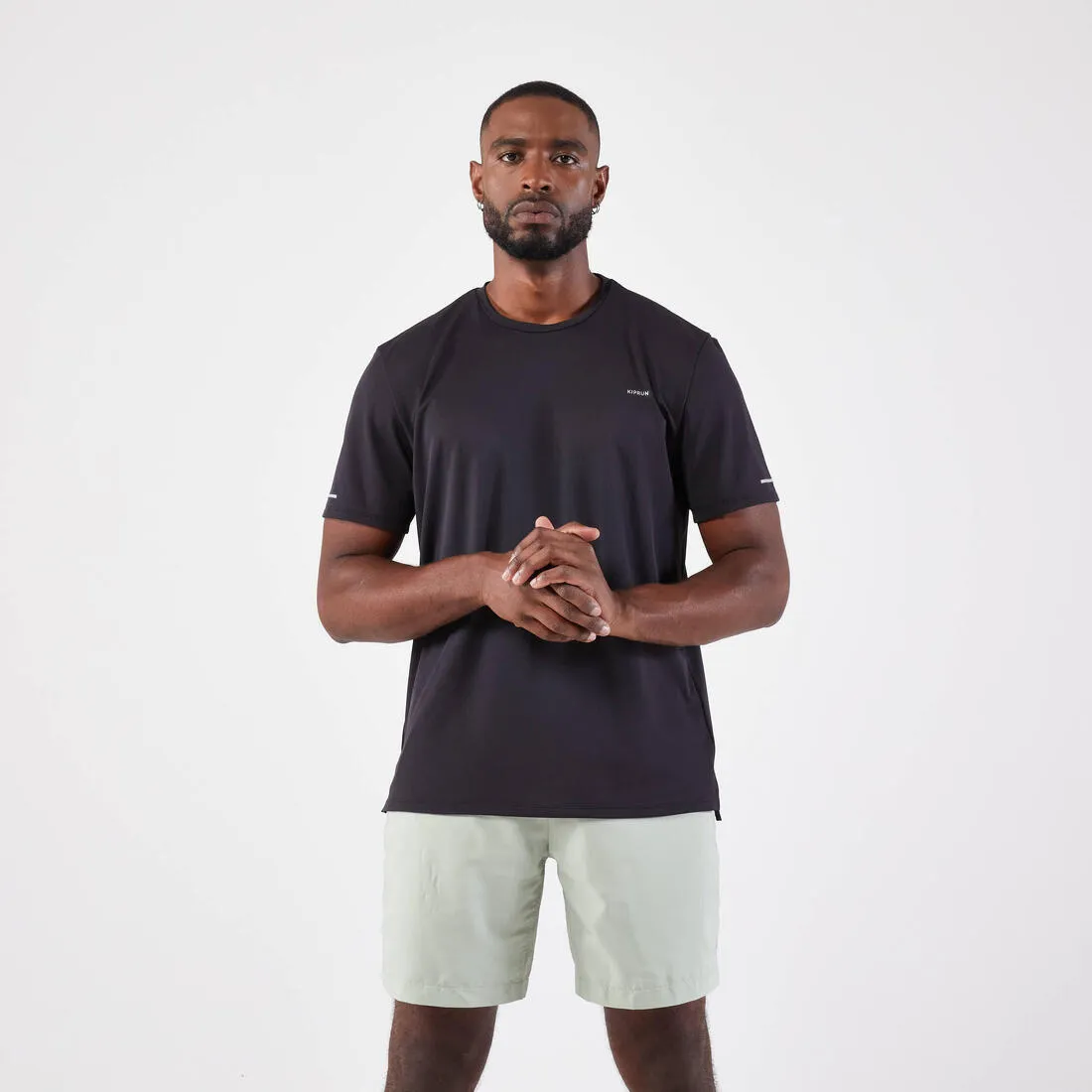 T-shirt de running respirant homme - kiprun run 500 dry