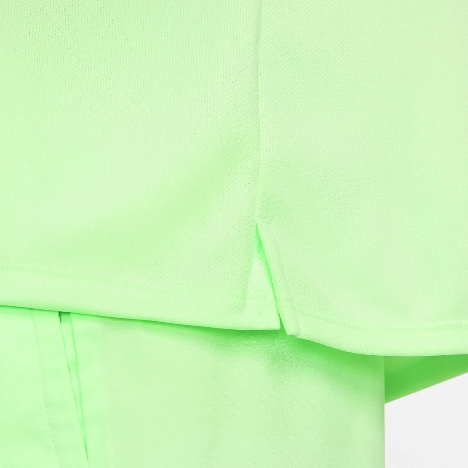 T SHIRT NIKE DRY-FIT RUN MAGLIA UOMO MAN TEE RUNNING LIME