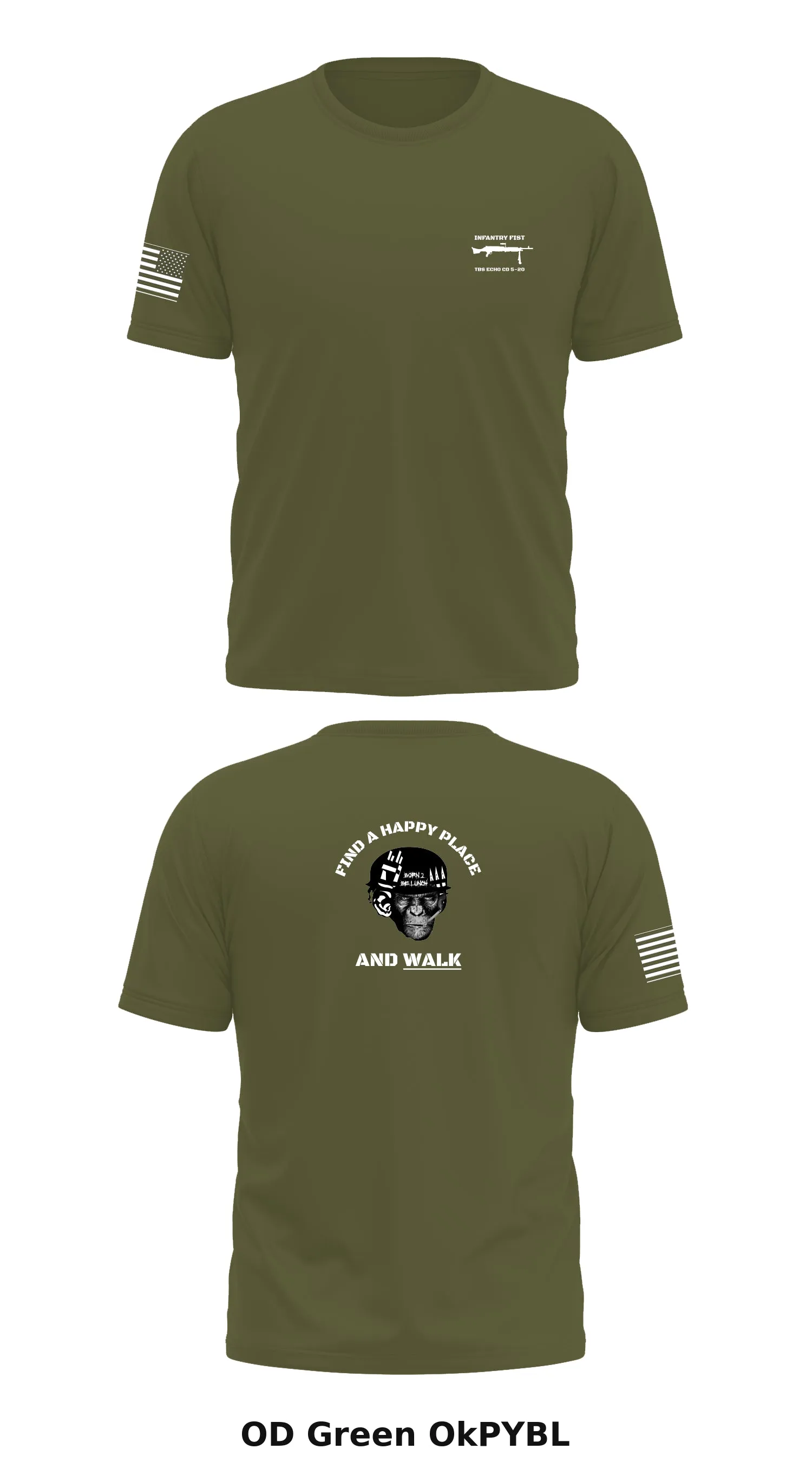TBS Echo Co 1st Plt Store 1 Core Men's SS Performance Tee - OkPYBL