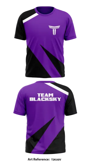Team Blacksky Store 1 Core Men's SS Performance Tee - T2ka9V
