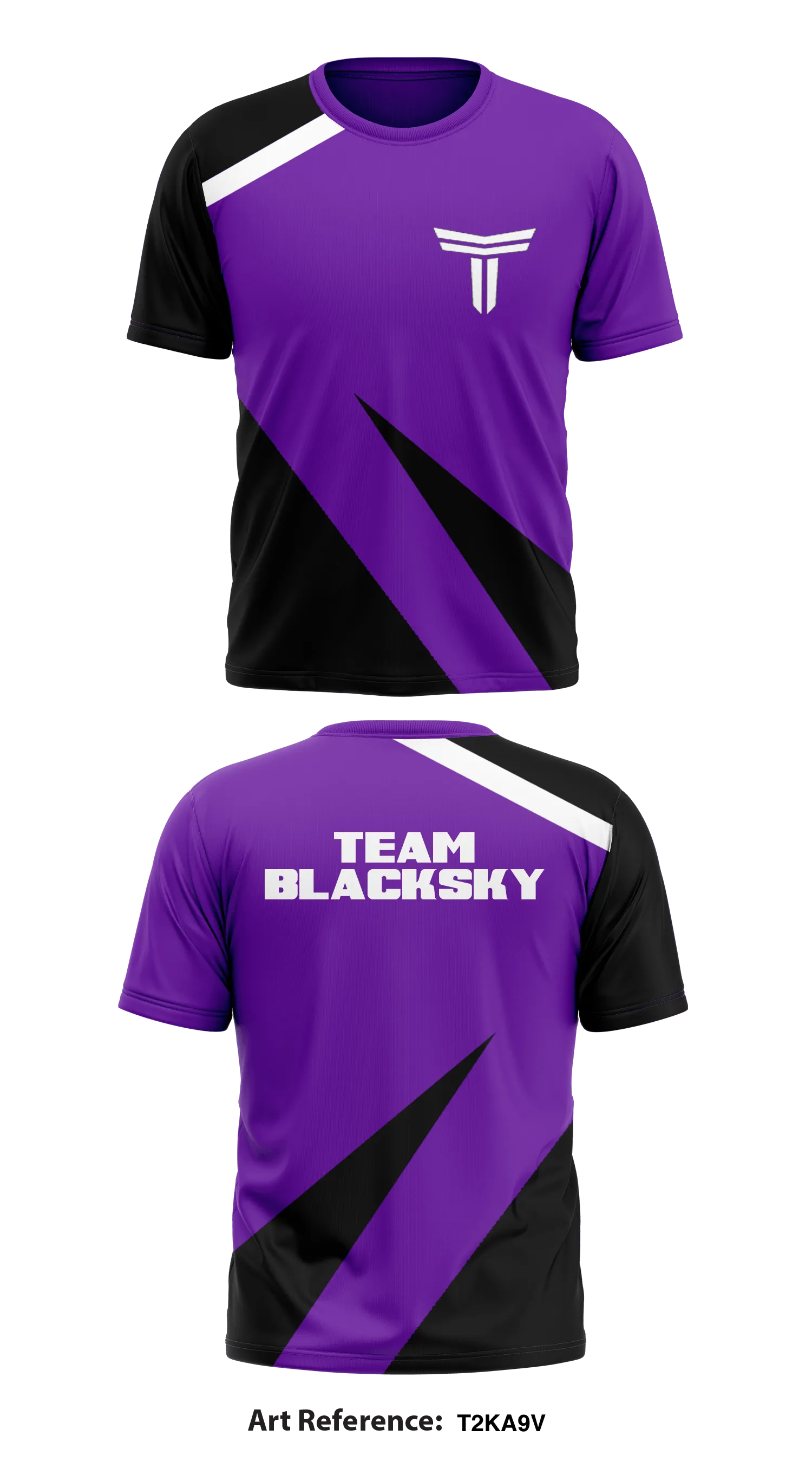 Team Blacksky Store 1 Core Men's SS Performance Tee - T2ka9V