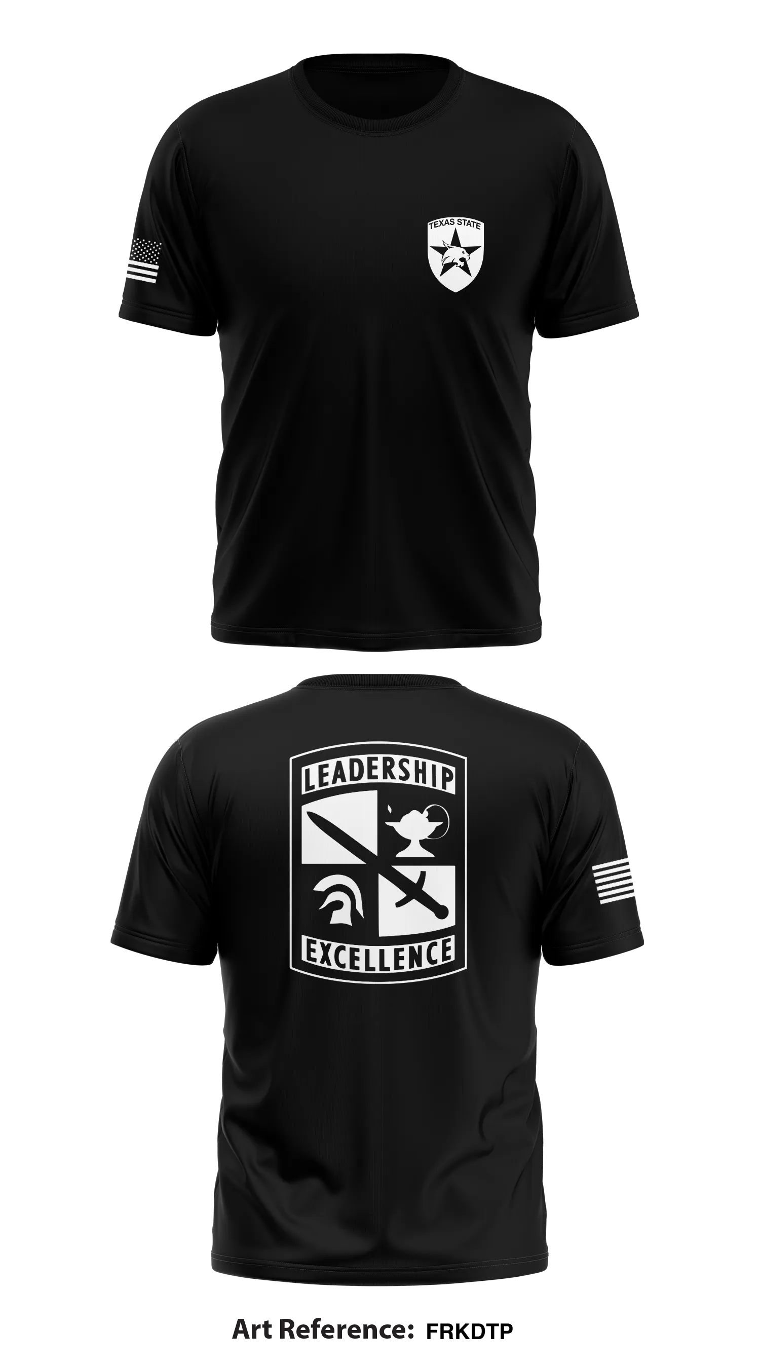 TEXAS STATE ROTC Store 1 Core Men's SS Performance Tee - frKDTp