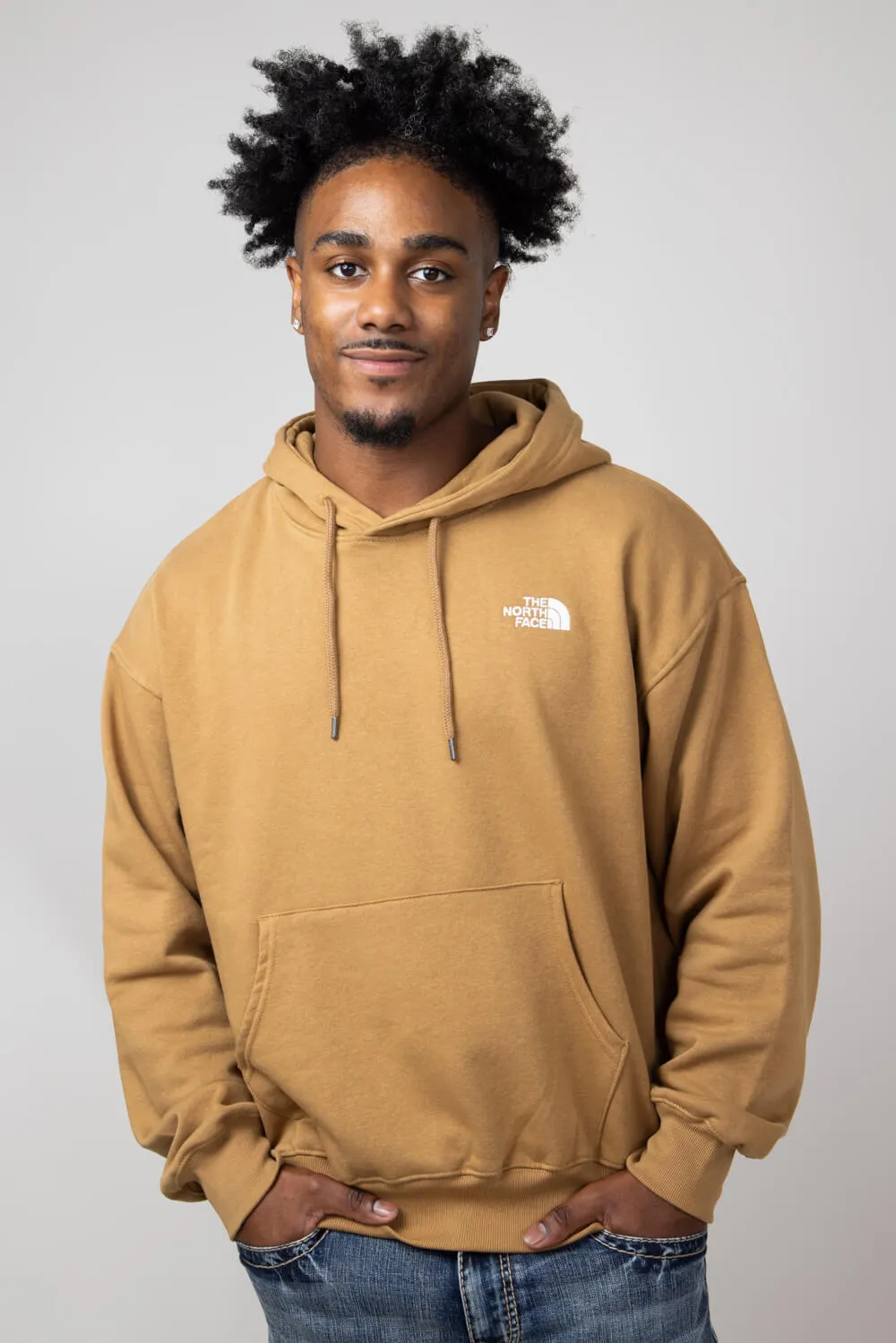 The North Face Evolution Vintage Hoodie for Men in Brown | NF0A84GE-173-BRN