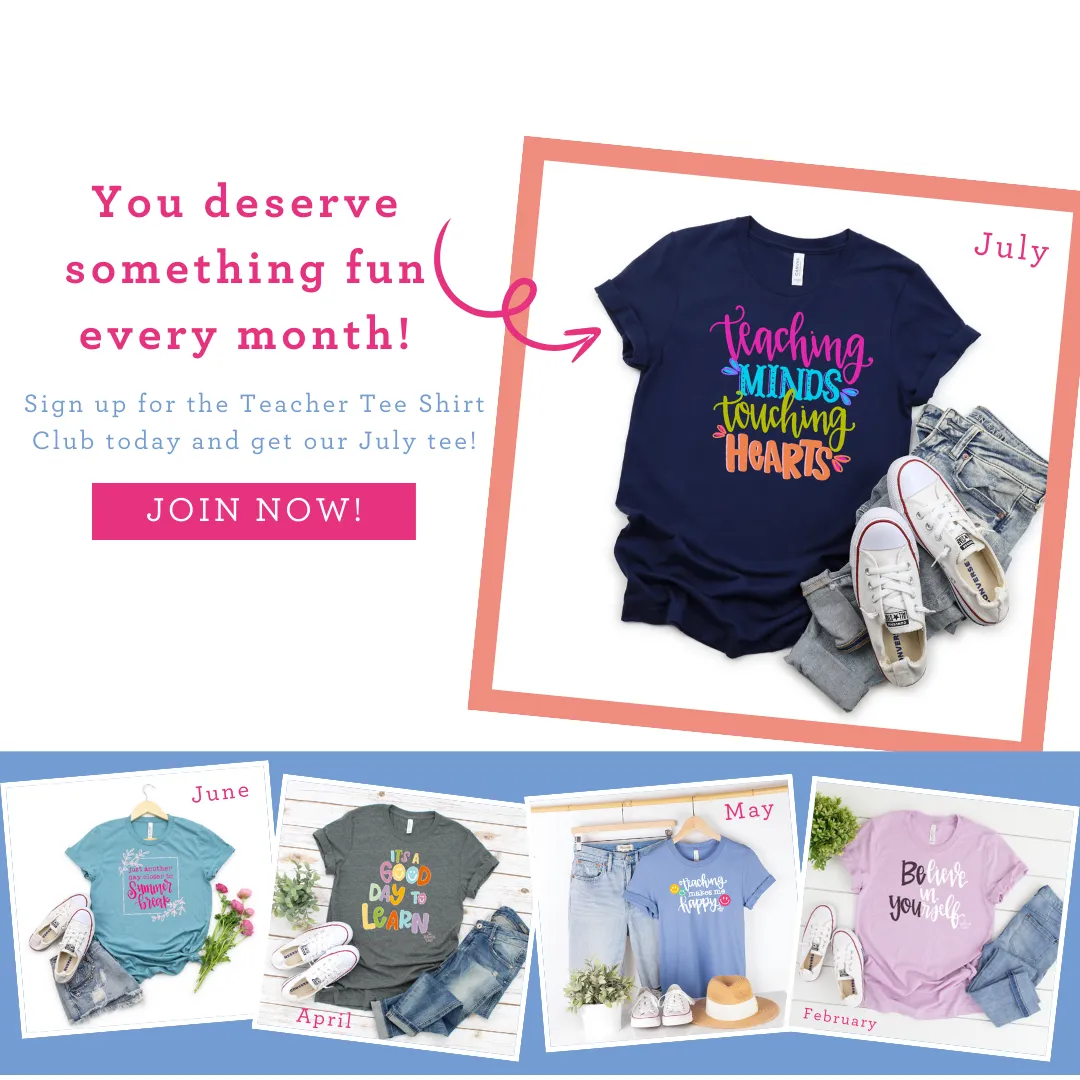 The Redheaded Camel's Teacher Tee Shirt Club