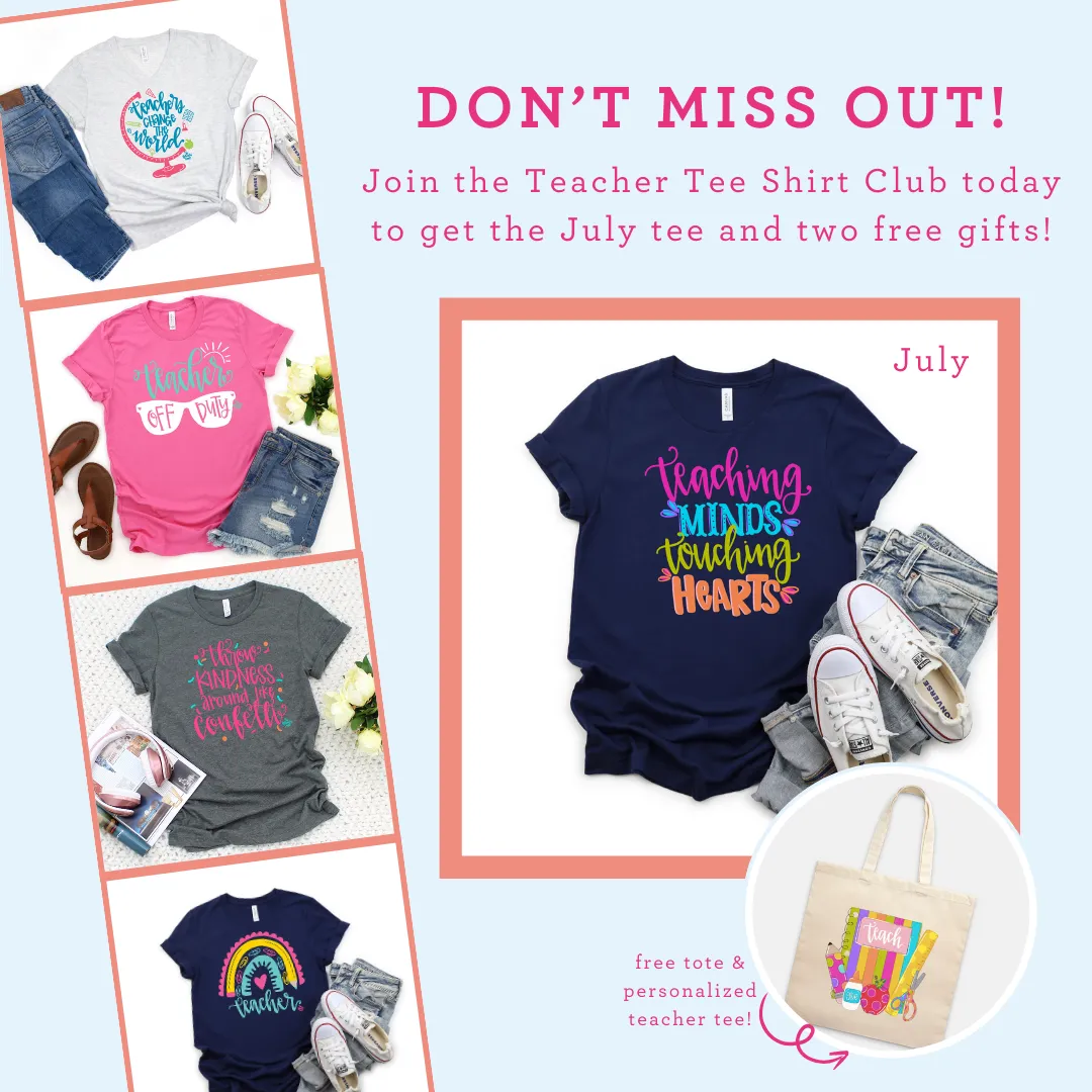 The Redheaded Camel's Teacher Tee Shirt Club