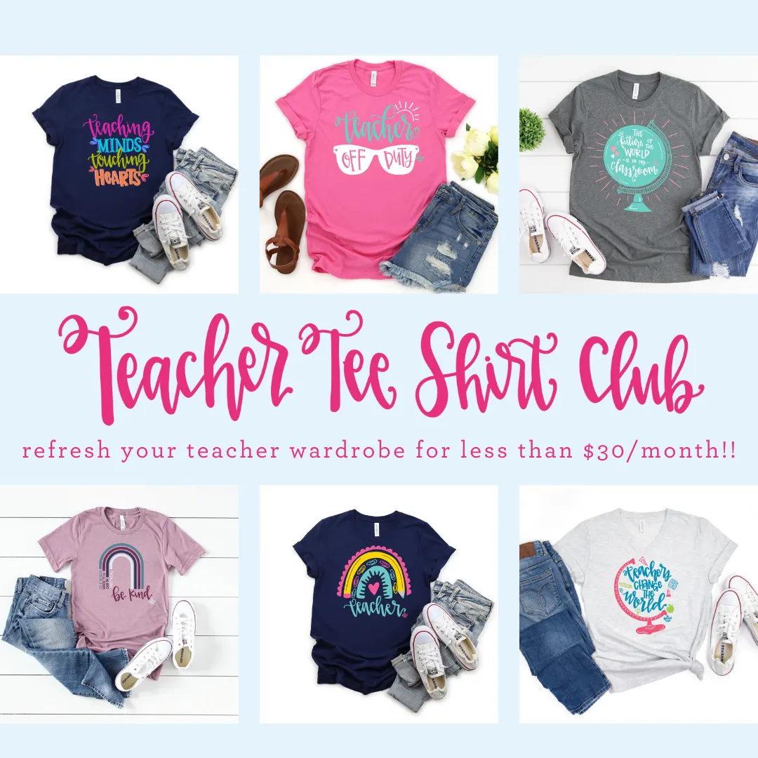 The Redheaded Camel's Teacher Tee Shirt Club
