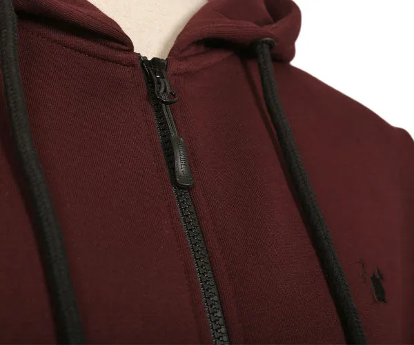 Thinking Anglers Plum Zip Hoody