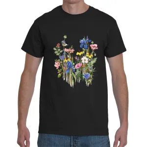 Three Wolves Portrait (Darks Only)- T- shirt