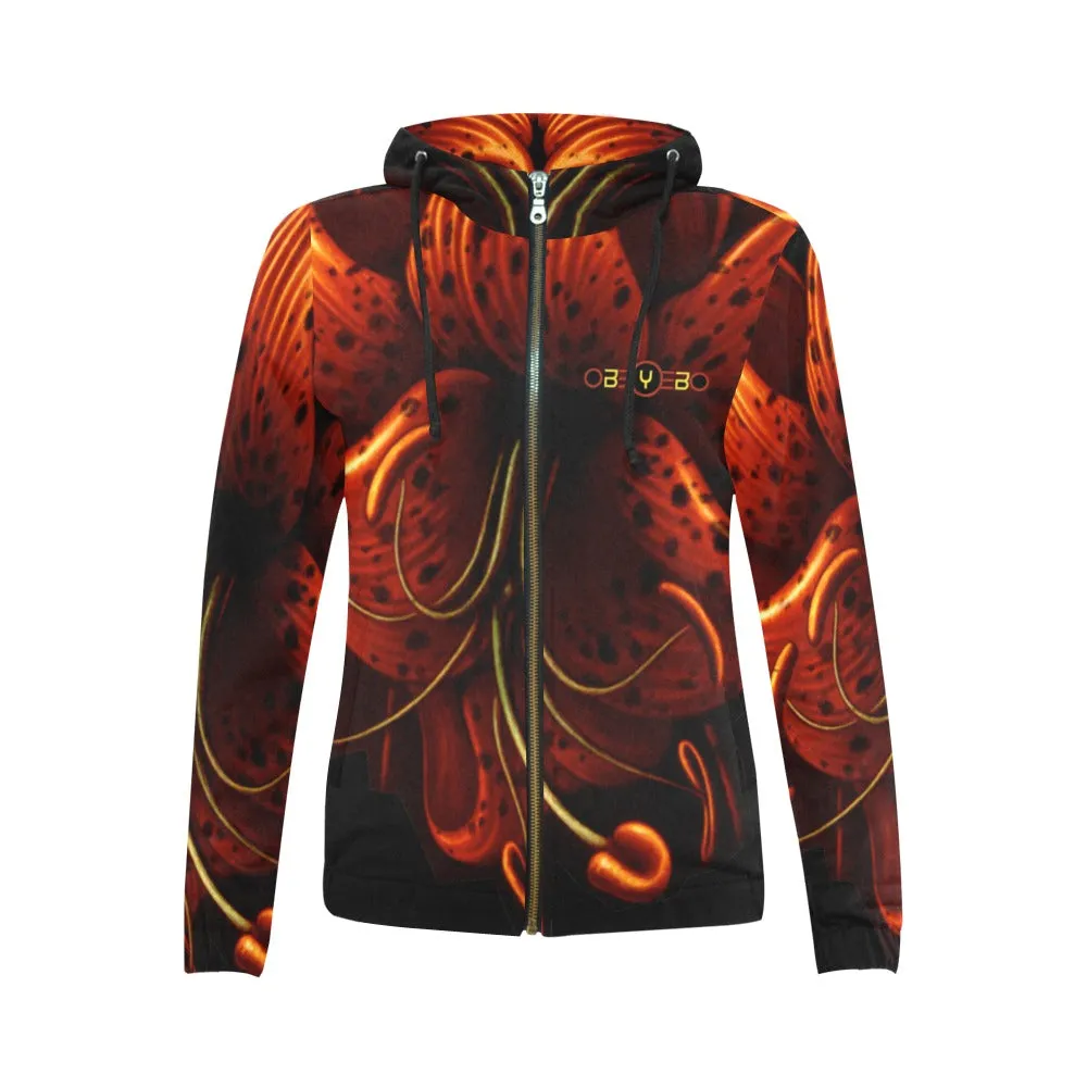 Tiger Lily Women's Full Zip Hoodie