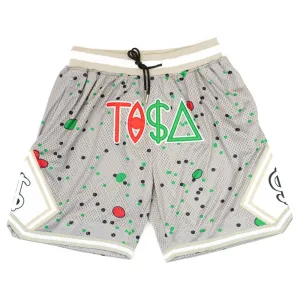 TISA BART BASKETBALL SHORTS GREY
