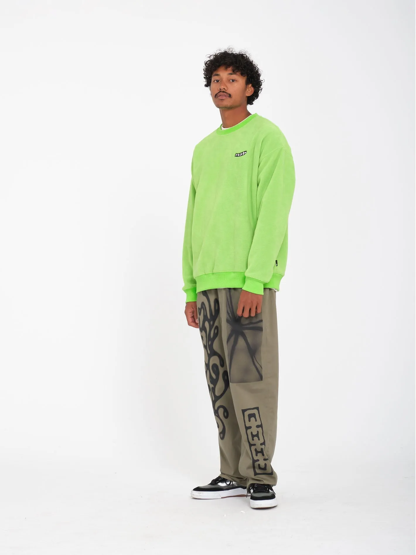 Too Kool Sweatshirt - Electric Green
