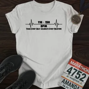 Track Every Beat. Celebrate Every Milestone T-shirt