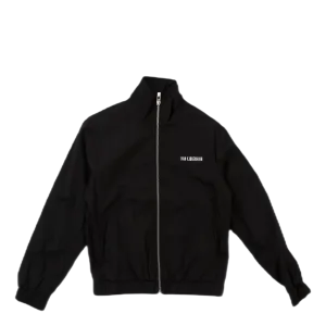 Track Top Black Nylon
