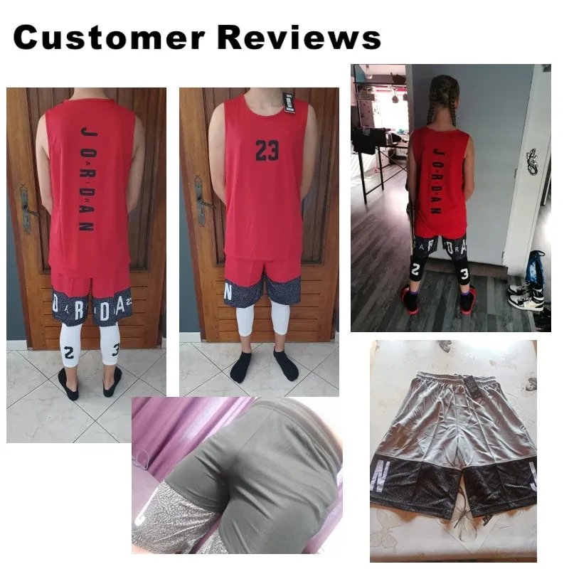 Tracksuits Sports Basketball Shorts Sleeveless