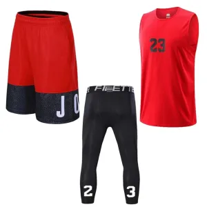 Tracksuits Sports Basketball Shorts Sleeveless