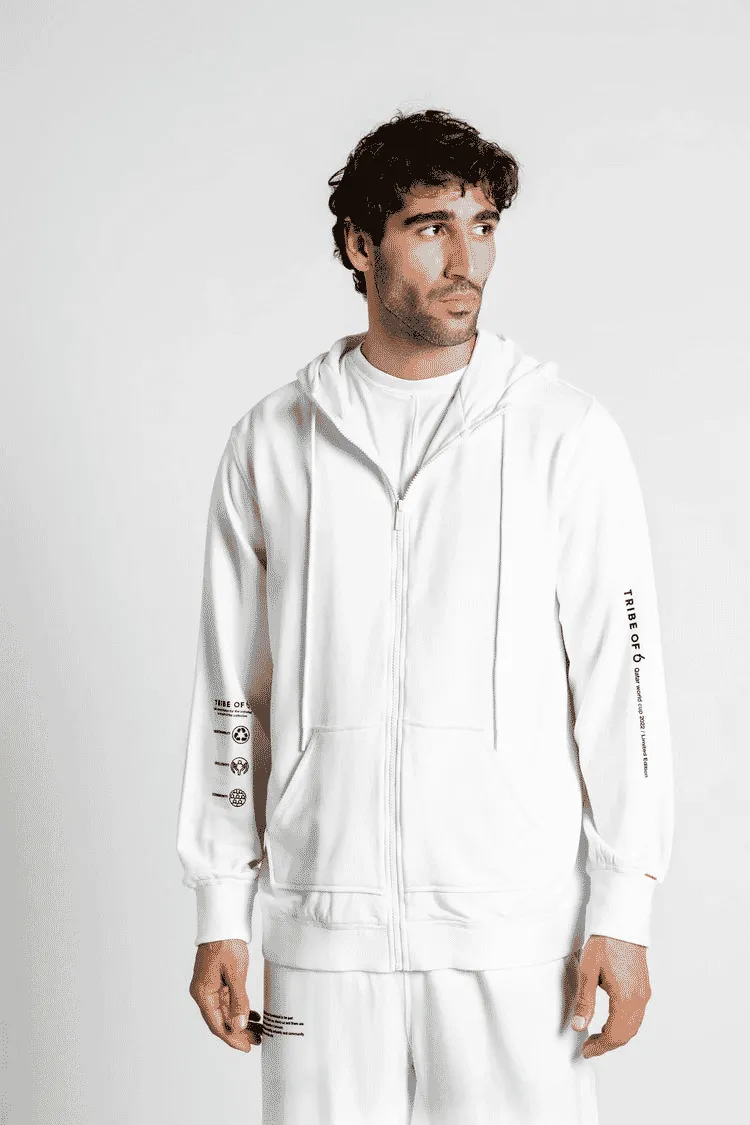 TRIBE OF 6 BRIGGS FOOTBALL ZIP UP