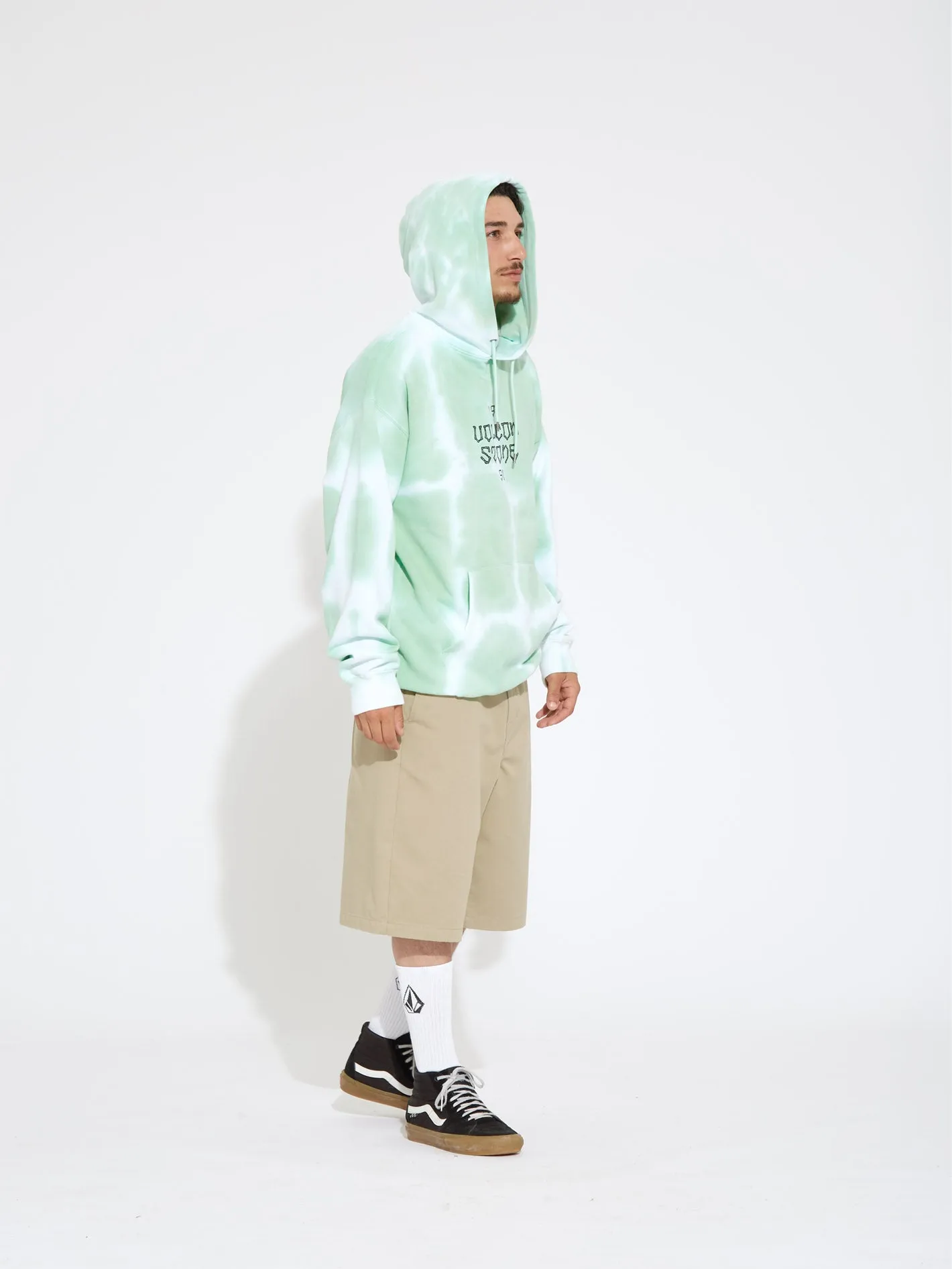 Trippin Dye Hoodie - BOTTLE GREEN