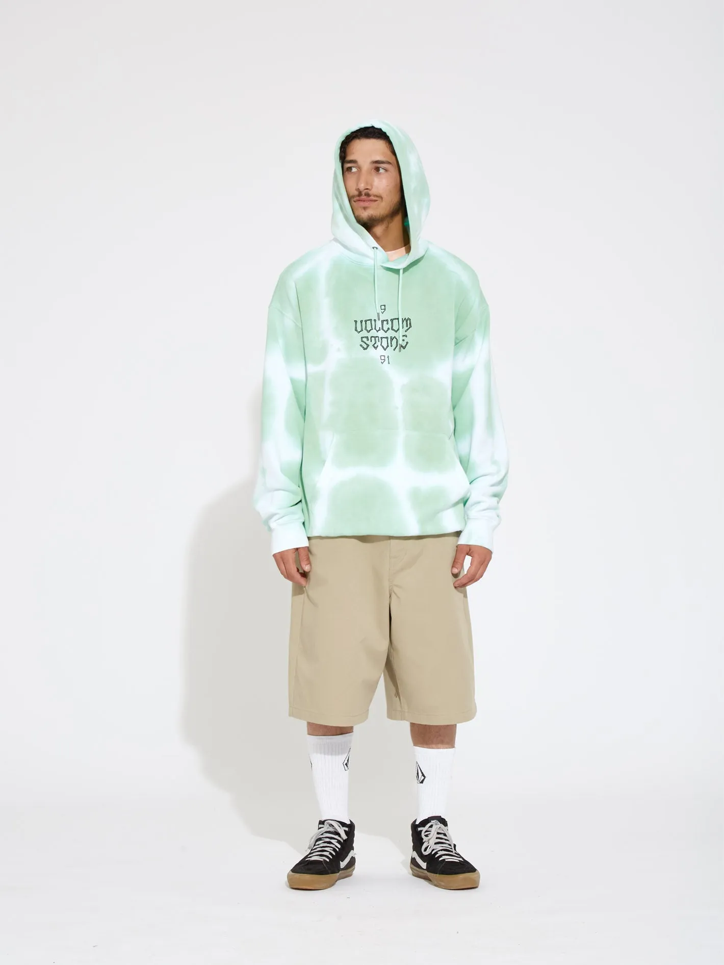 Trippin Dye Hoodie - BOTTLE GREEN