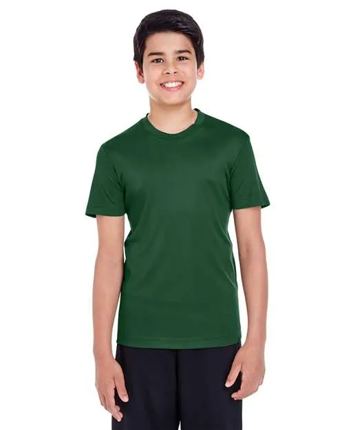 TT11Y Youth Zone Performance T-Shirt - Sport Dark Green