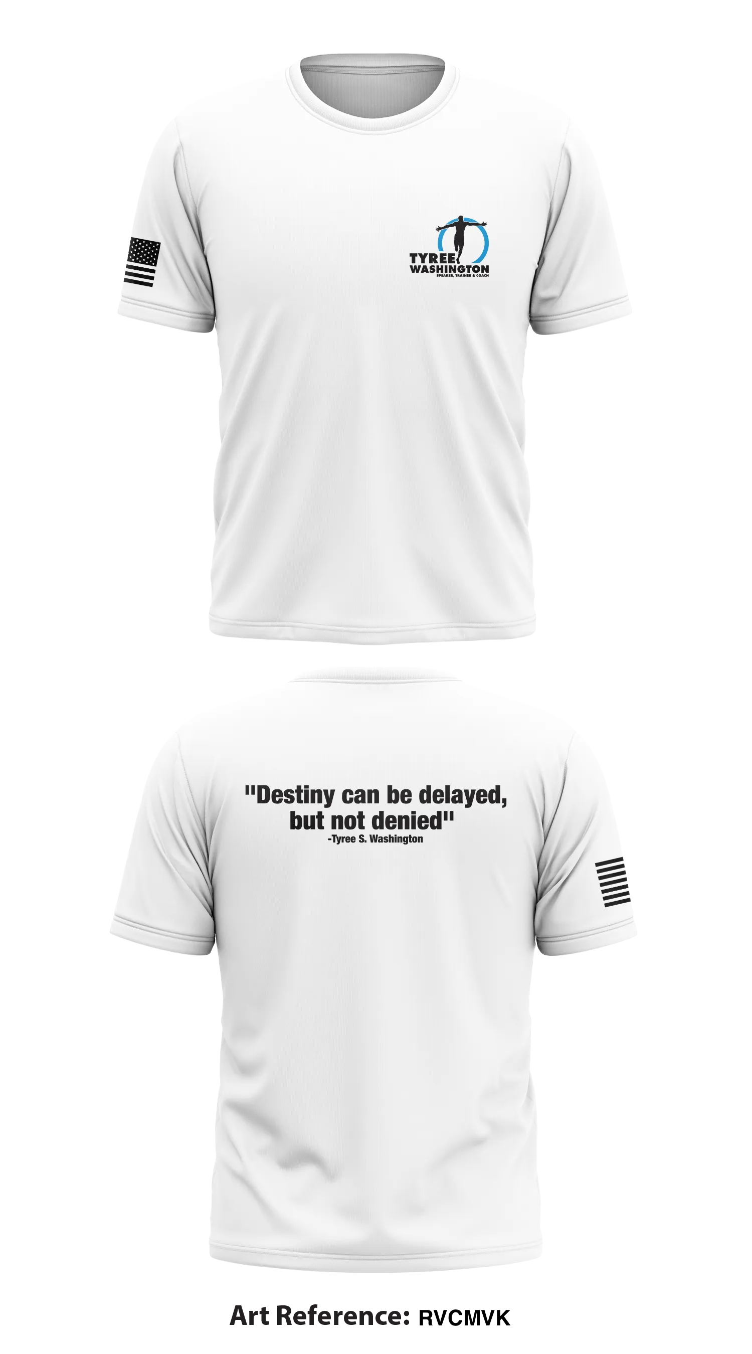 Tyree S. Washington Store 1 Core Men's SS Performance Tee - rVCmVk