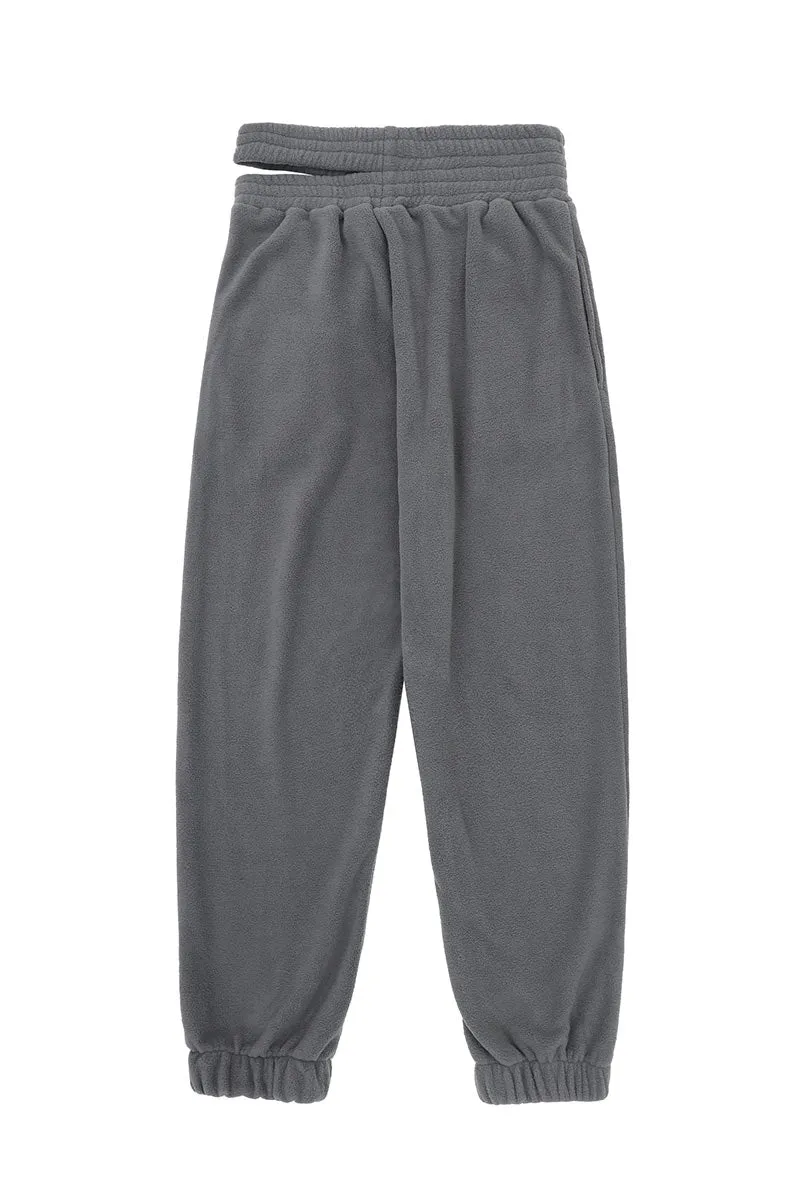 UJ0352 Fleece Jacket Tracksuit Set
