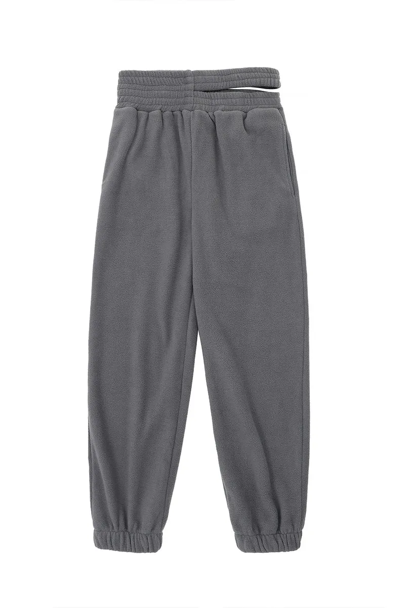 UJ0352 Fleece Jacket Tracksuit Set