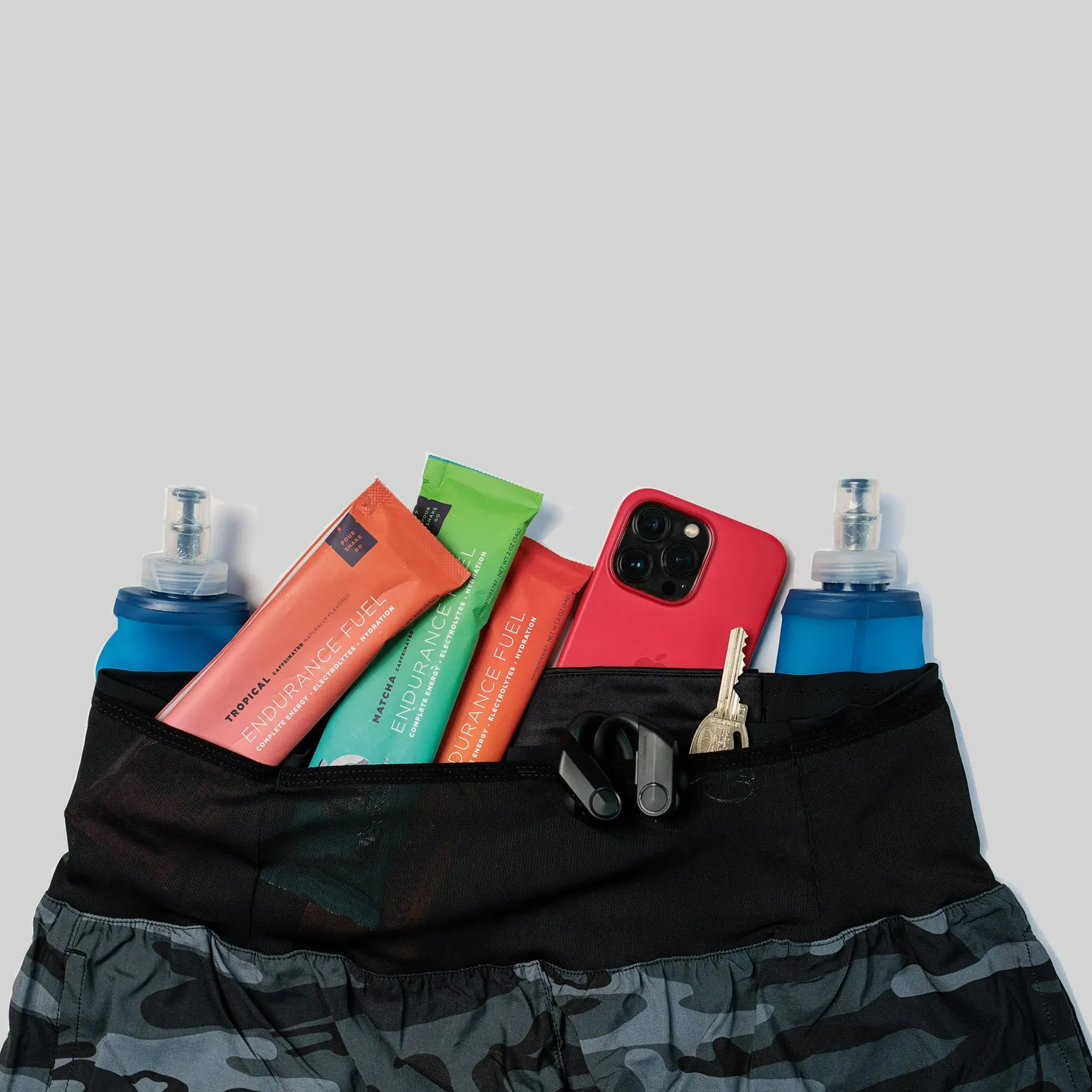 Ultra 6 Run Short Brown