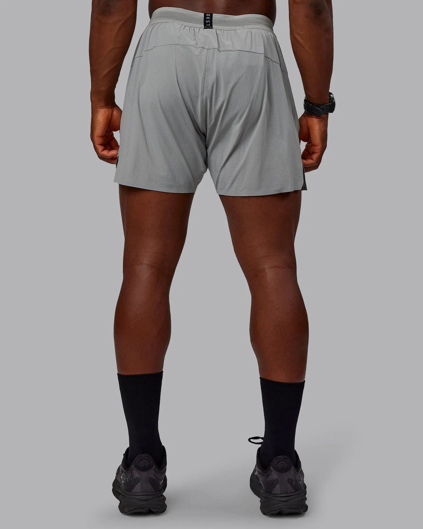 UltraAir 5" Lined Performance Short - Circular Grey