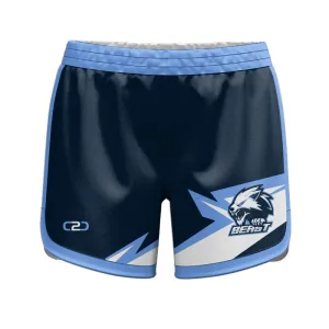 Undefeated SlimFit HP Ladies Girls Curve Shorts Pro Design Your Own Custom