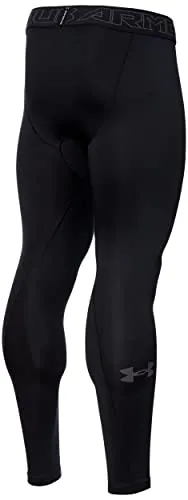 Under Armour ColdGear Compression Leggings (Black/Charcoal, L)