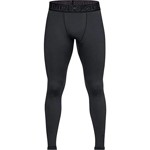 Under Armour ColdGear Compression Leggings (Black/Charcoal, L)