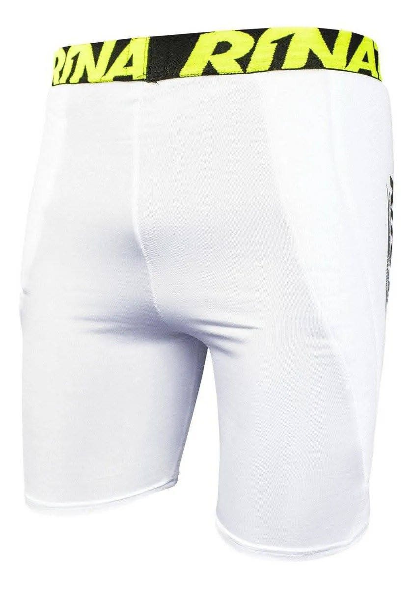 Under Short Padded Compression Lycra Blanco