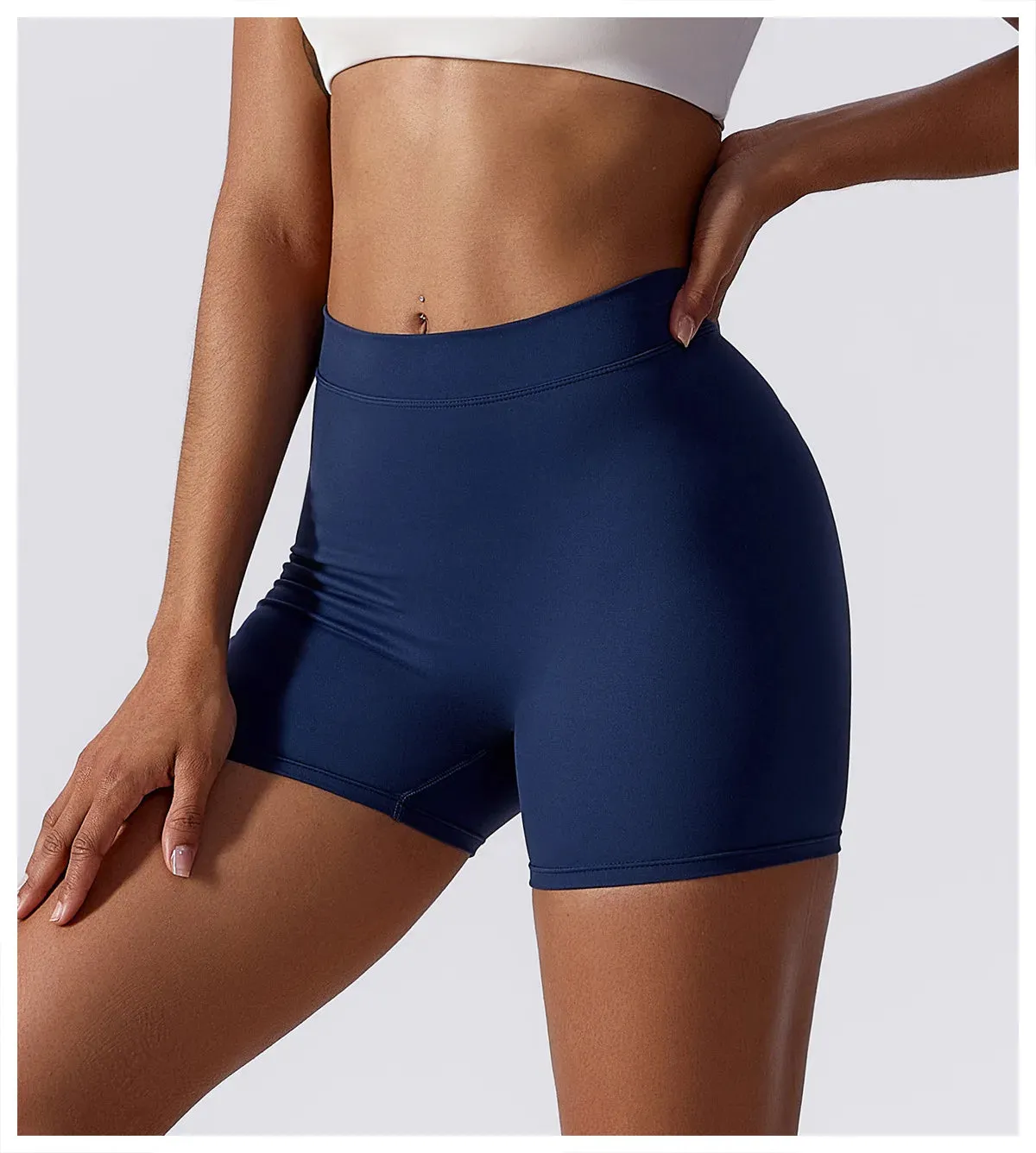V Back Yoga Shorts