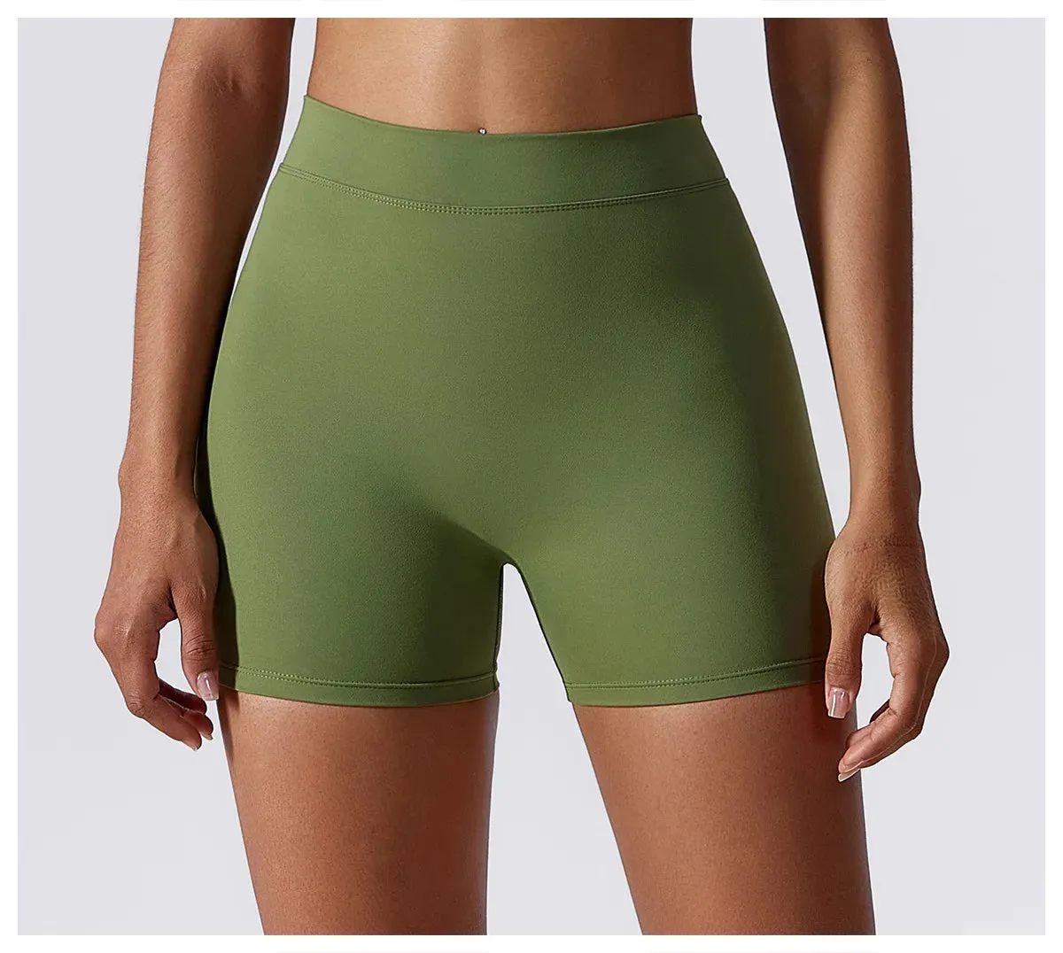 V Back Yoga Shorts