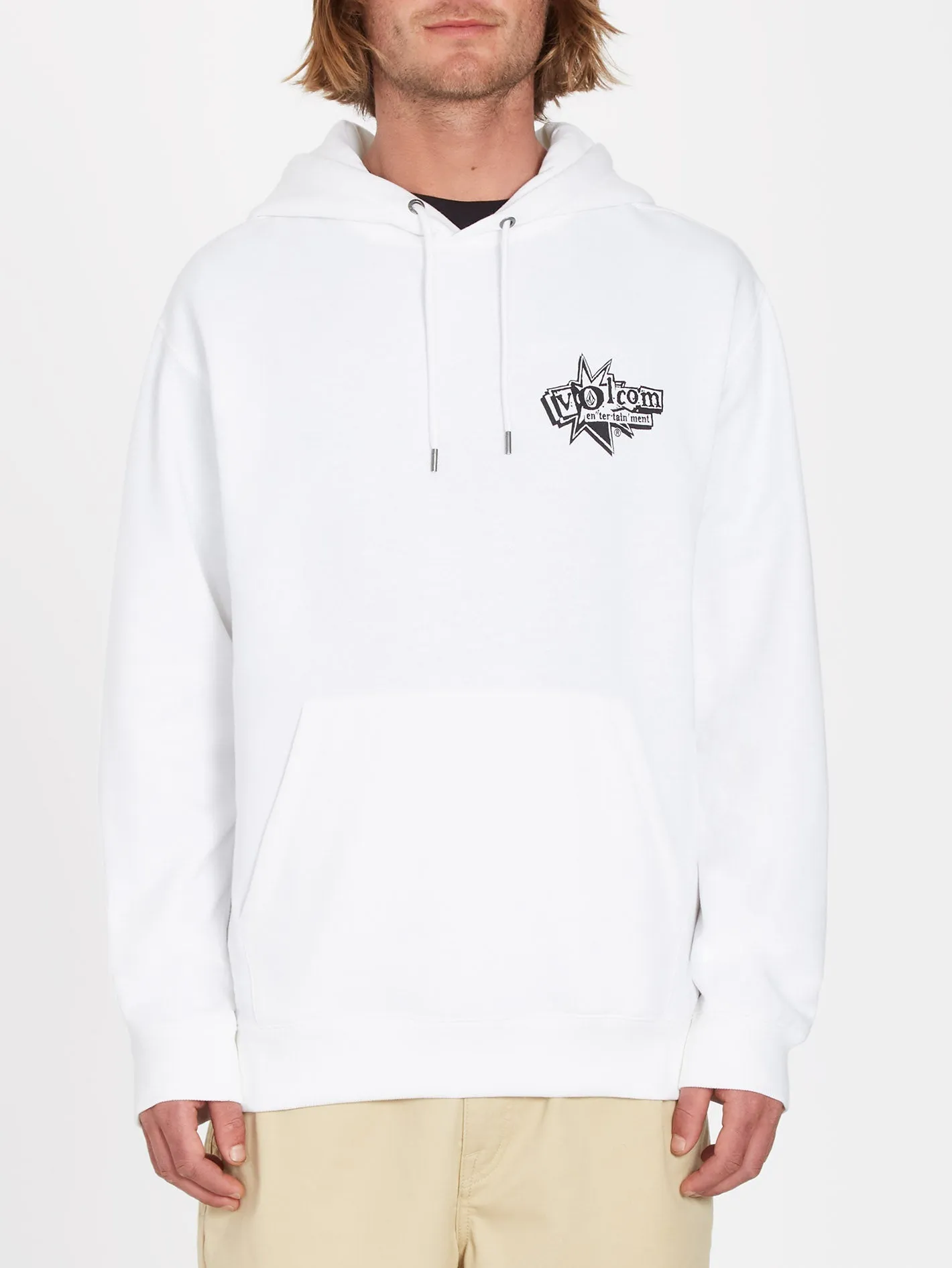 V Entertainment Hoodie - WHITE