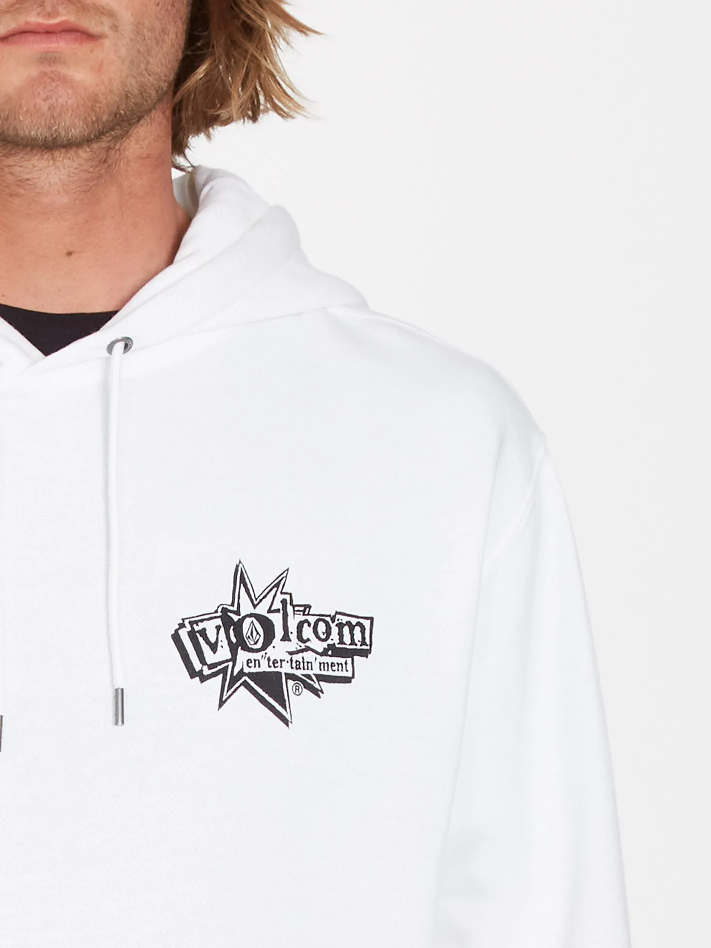V Entertainment Hoodie - WHITE