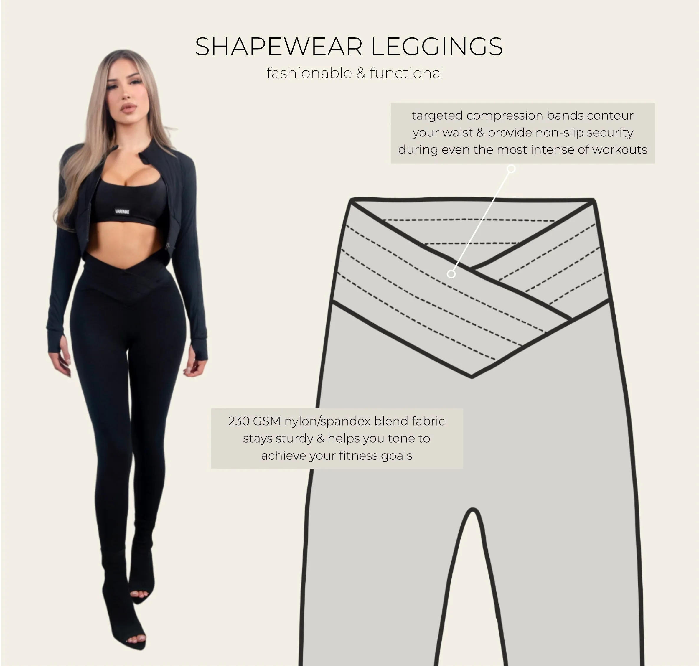 V Leggings