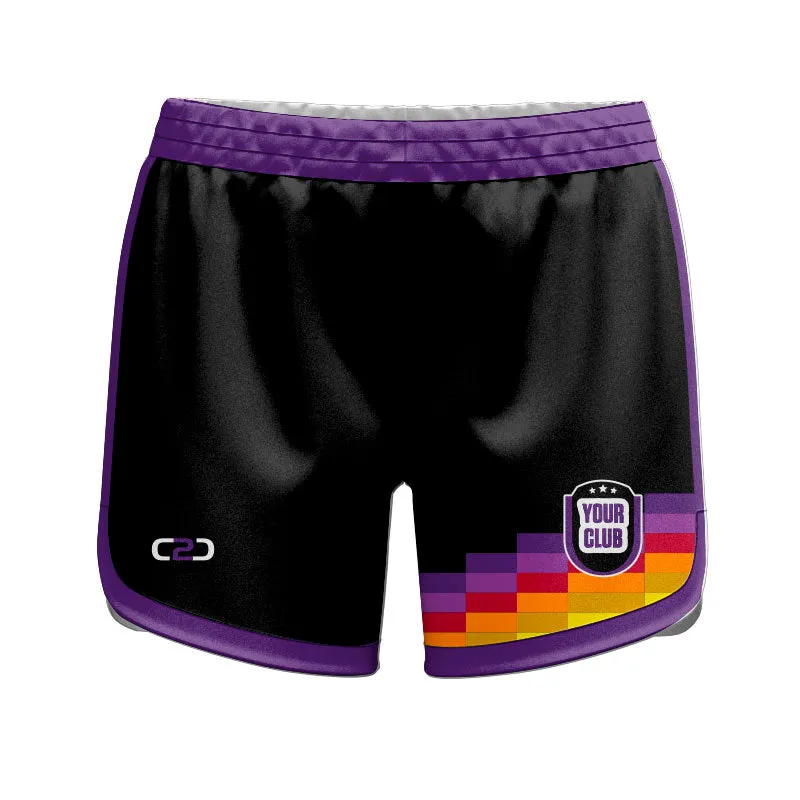 Valley SlimFit HP Ladies Girls Curve Shorts Pro Design Your Own Custom
