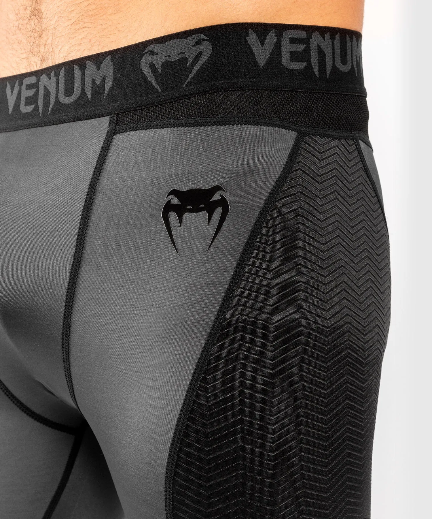 Venum G-Fit Compression Tights - Grey/Black