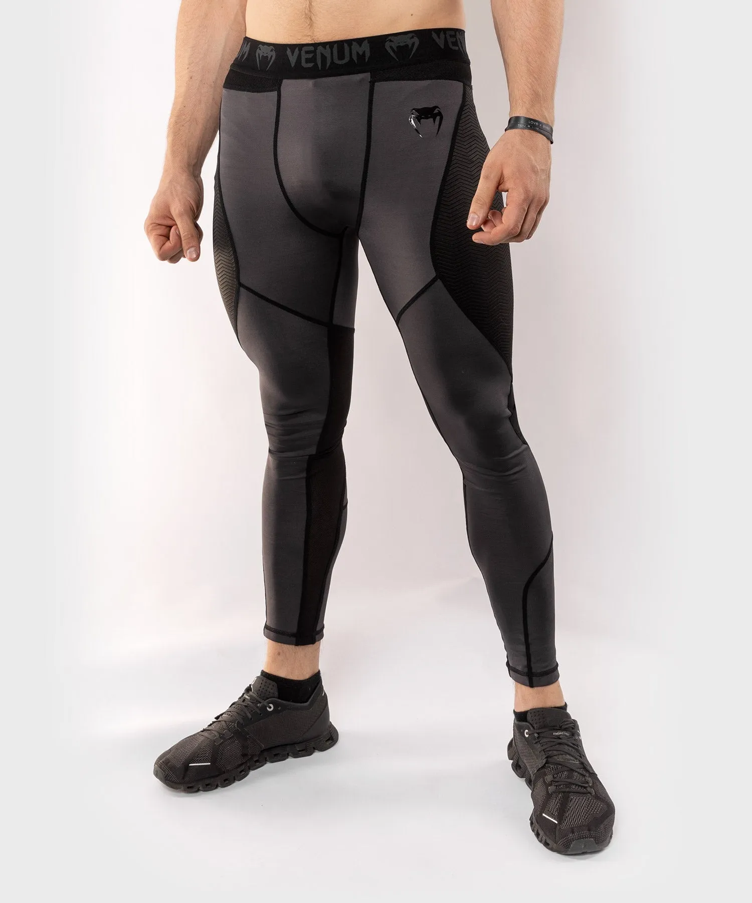 Venum G-Fit Compression Tights - Grey/Black
