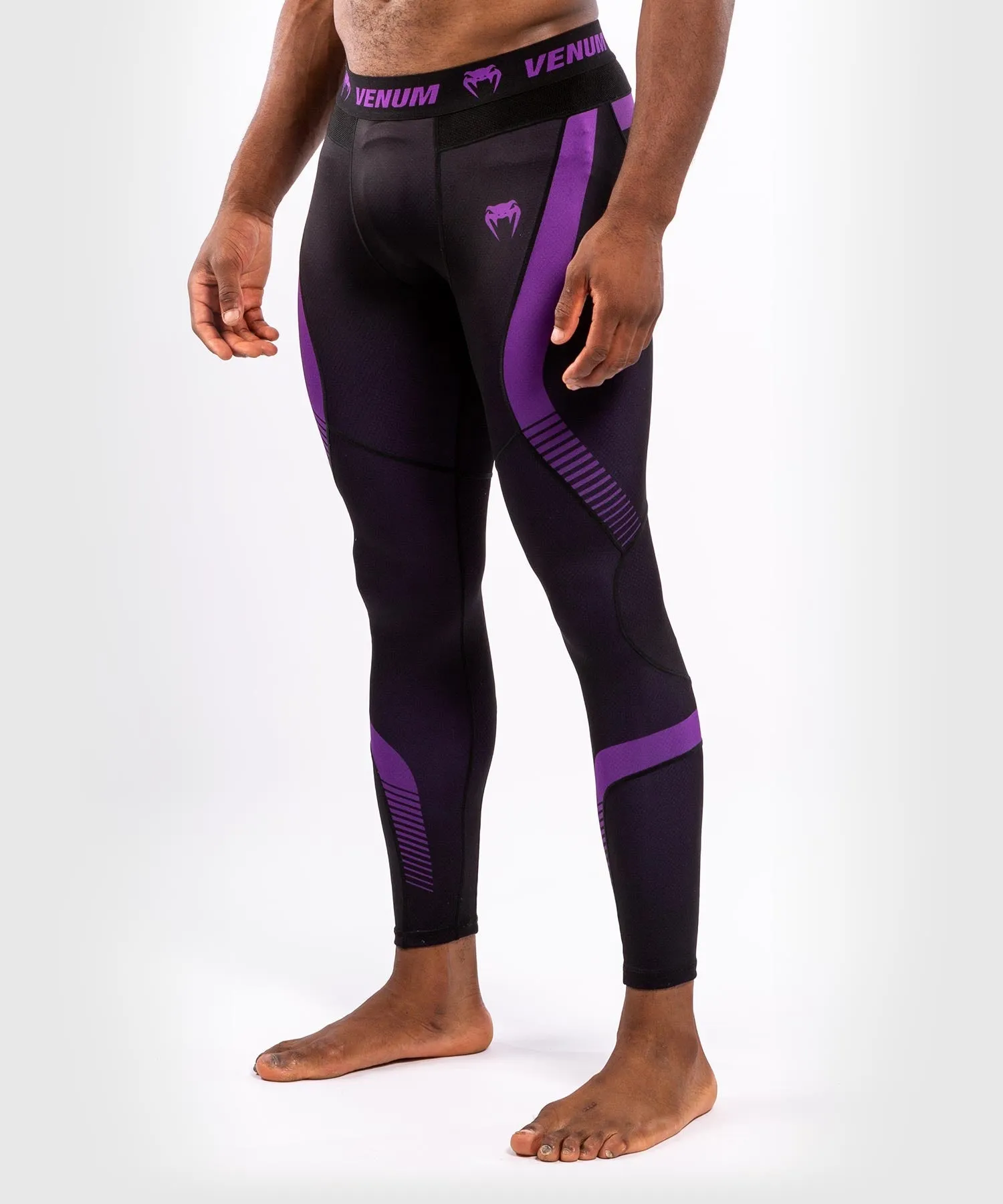 Venum NoGi 3.0 Compression Tights - Black/Purple