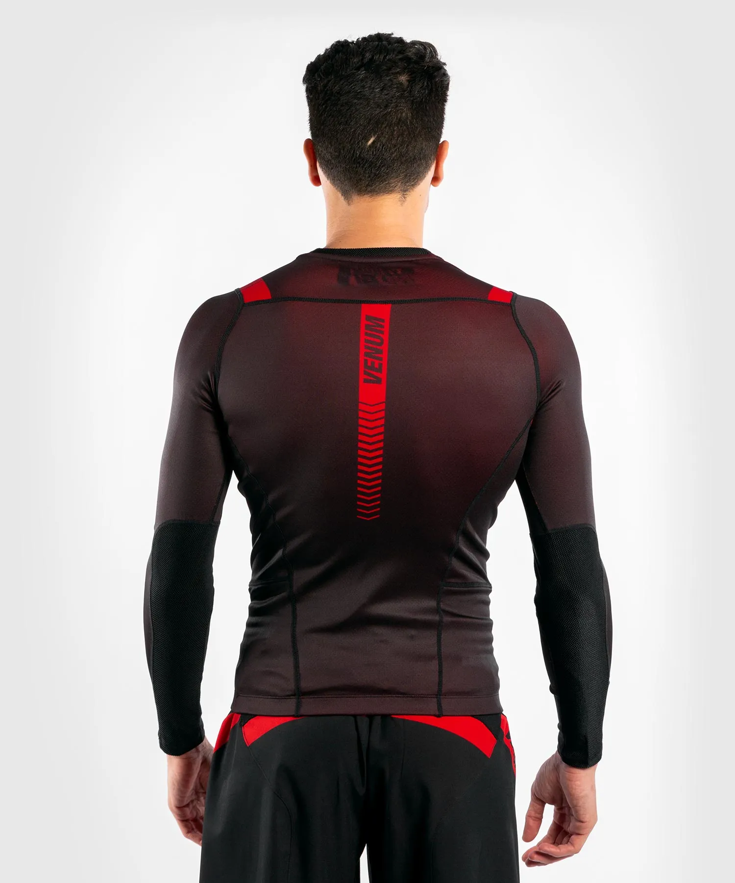 Venum NoGi 3.0 Rashguard - Long Sleeves - Black/Red