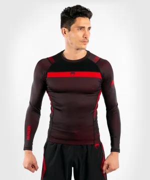 Venum NoGi 3.0 Rashguard - Long Sleeves - Black/Red