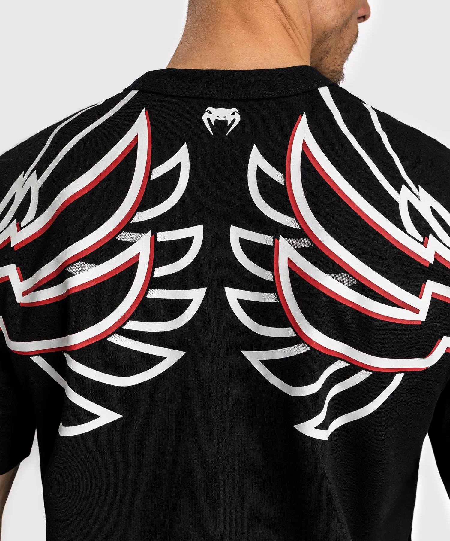 Venum x TEKKEN 8 - Jin Kazama T-Shirt - Schwarz/Schwarz/Weiß