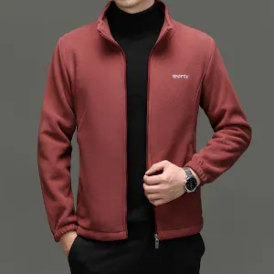 Versatile Water-Resistant Track Jacket for Casual and Business Wear