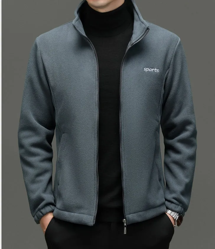 Versatile Water-Resistant Track Jacket for Casual and Business Wear
