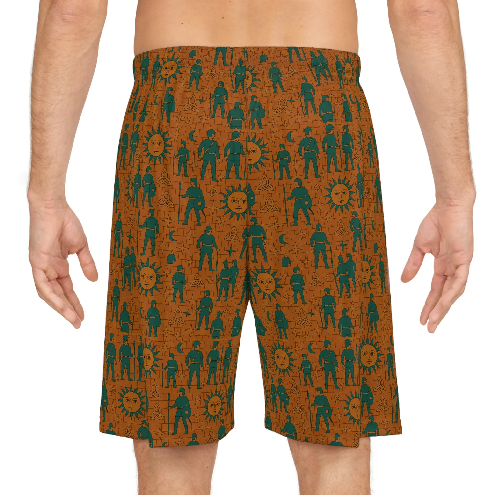 Vibrant Men’s Basketball Shorts with Fun Patterns