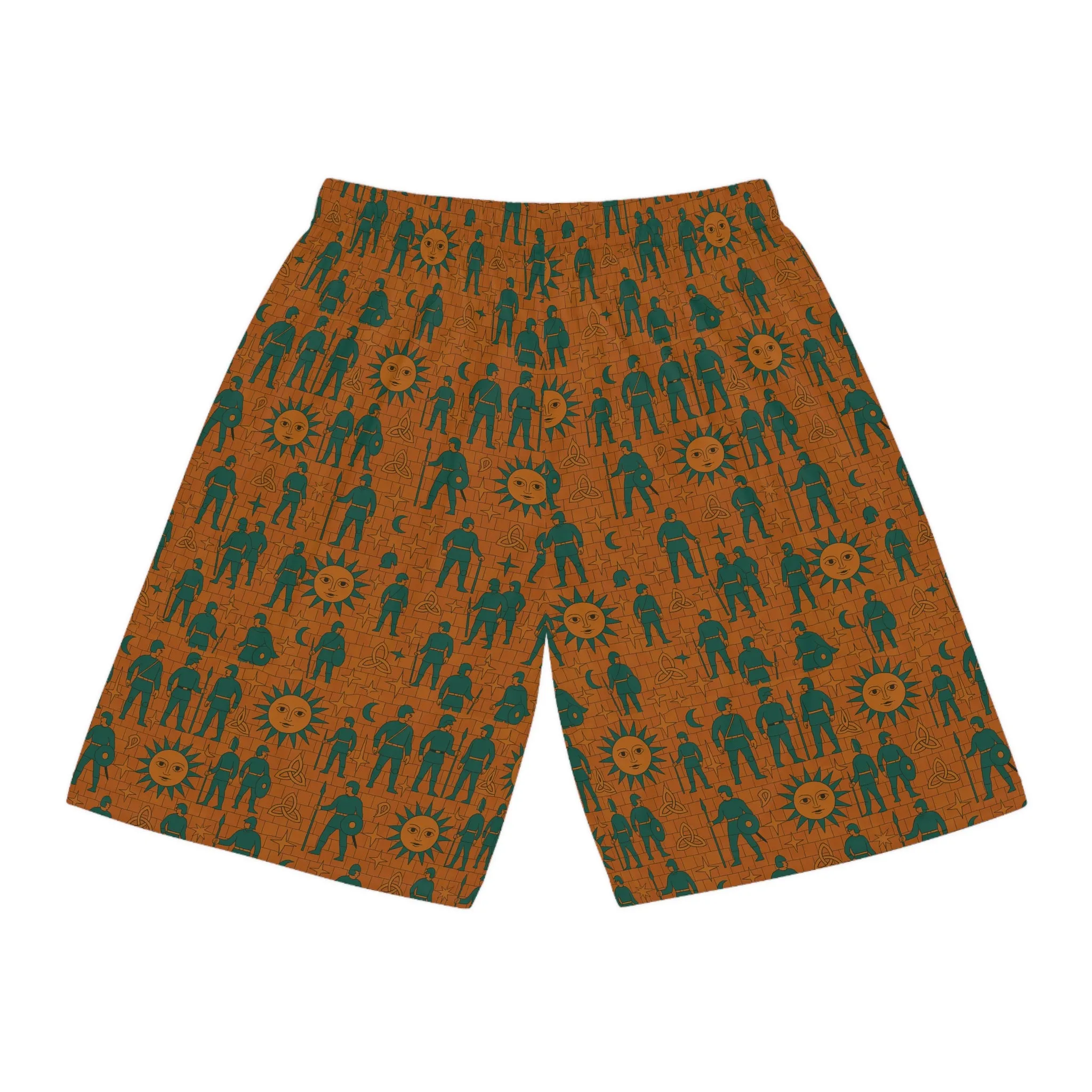 Vibrant Men’s Basketball Shorts with Fun Patterns