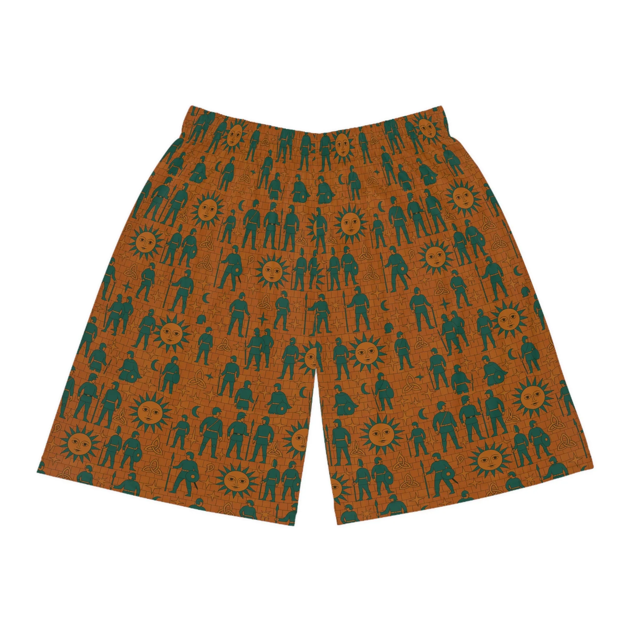 Vibrant Men’s Basketball Shorts with Fun Patterns