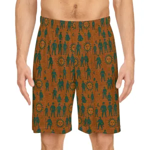 Vibrant Men’s Basketball Shorts with Fun Patterns
